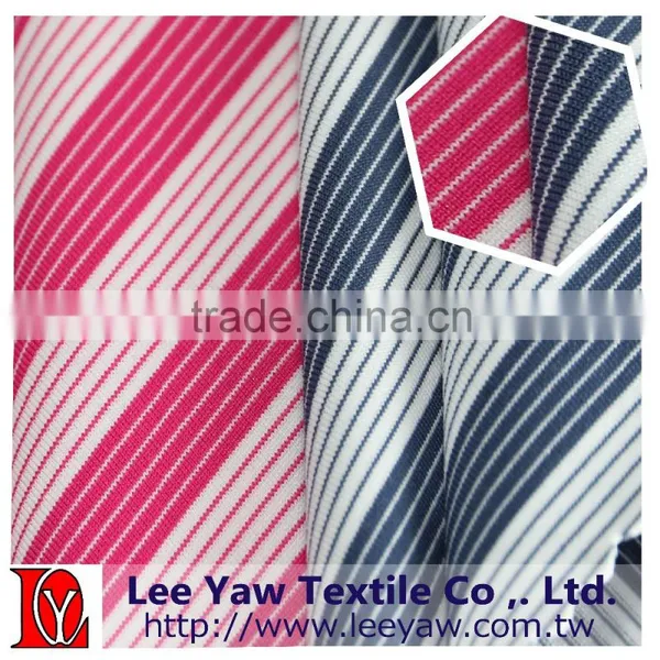 Polyester Spandex Fleeder Stripe Jersey Fabric photo-6