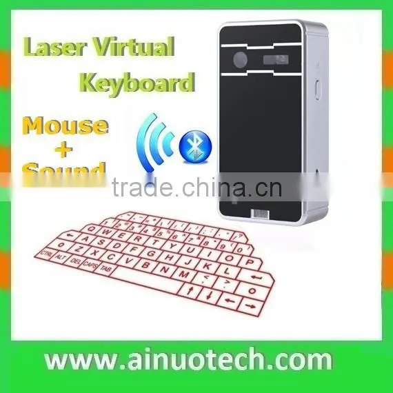 Best Laser Virtual Keyboard Bluetooth Projection Layout for Mobile Phone and Tablet PC With Mouse Sound Fuction photo-2