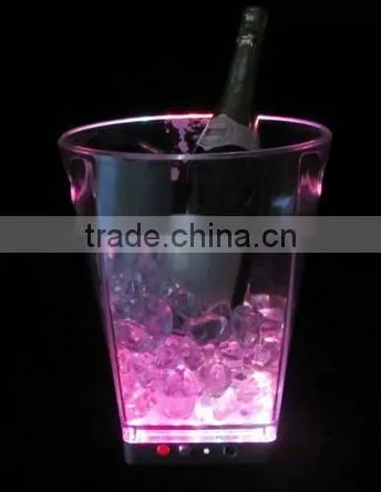 Small Led Lighted Factory Plastic Ice Bucket photo-4