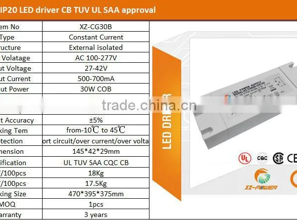 Xz-power Indoor LED Lighting Power Supply photo-2