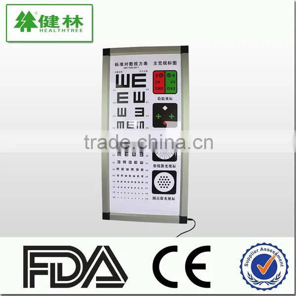 LED Optical Visual Chart Lamphouse Optometry Tester 250 cm