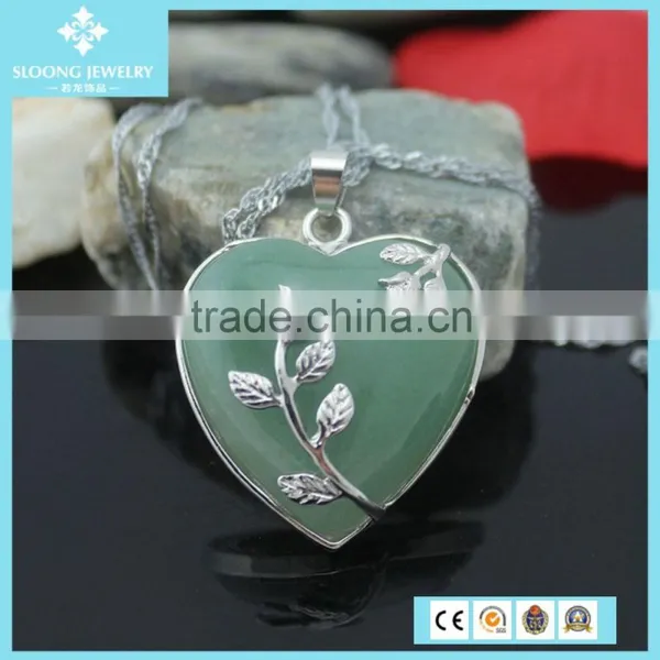 2015 Lucky Charm Love Sahped Pendant Necklace Jewelry Wholesale photo-2
