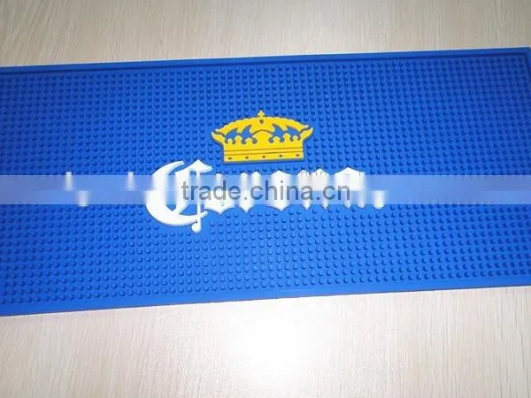 Fashion Non Slip Soft Pvc Bar Mat photo-2