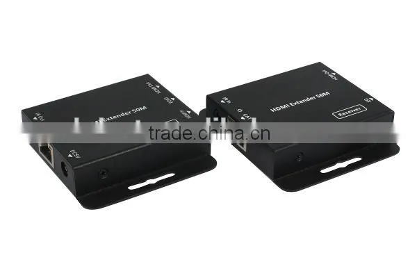 Super Quality HDMI Extender Over Single 50m/164ft Cat5e/cat6 With IR Control photo-3