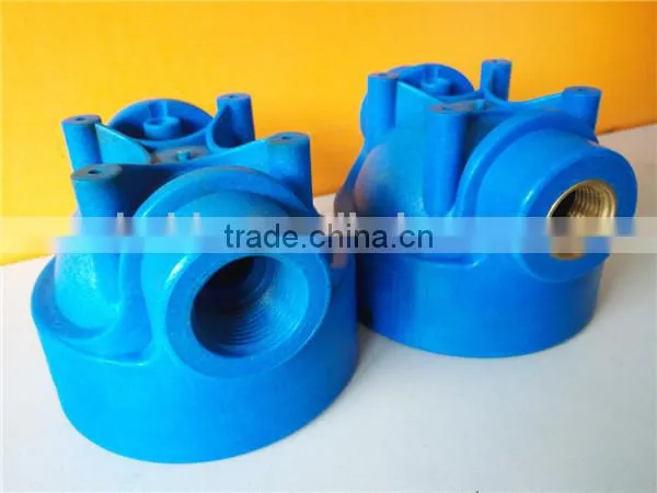High Quality Pipe Fitting Mould 2 Cavities pp Plastic and Copper Insert Interchangeable Nut End Cap Mould photo-2