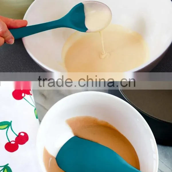 Silicone Kitchen Utensil Set (5 Piece) in Hygienic Solid Coating + Bonus 101 Cooking Tips photo-3