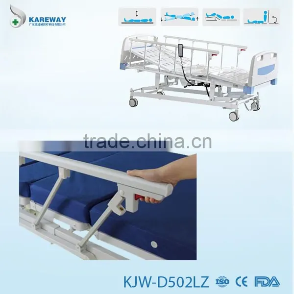 Aluminum Guard Rails 5 Functions Electric Specialty Hospital Bed for Sale Price photo-4
