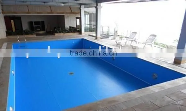 Waterproof Swimming Pool Plastic Liner / Blue Mosaic PVC Swimming Pool Liner photo-4