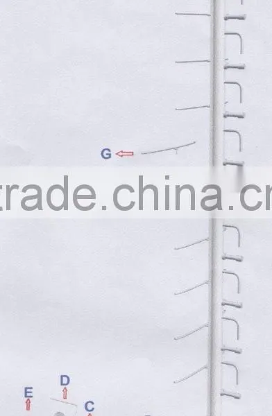 Eyewear Display Rods;wall Mounted Sunglasses Display Bars;eyeglasses Dsiplay Poles photo-5