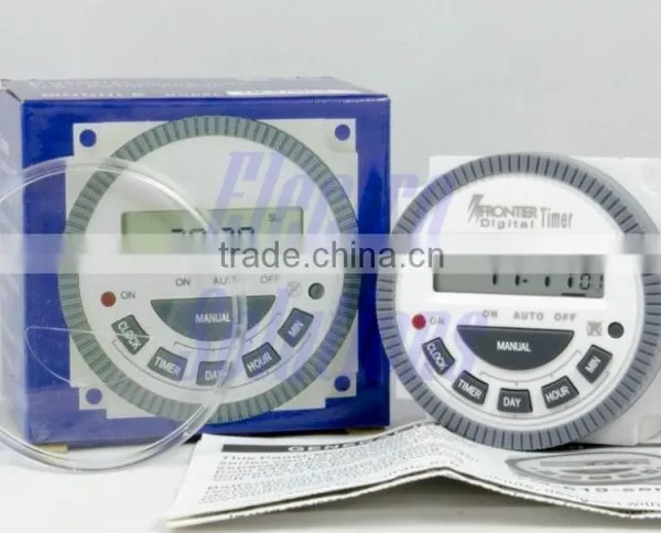 Multipurpose Digital Frontier Timer 30amp, TM619 4PINS, 220VAC