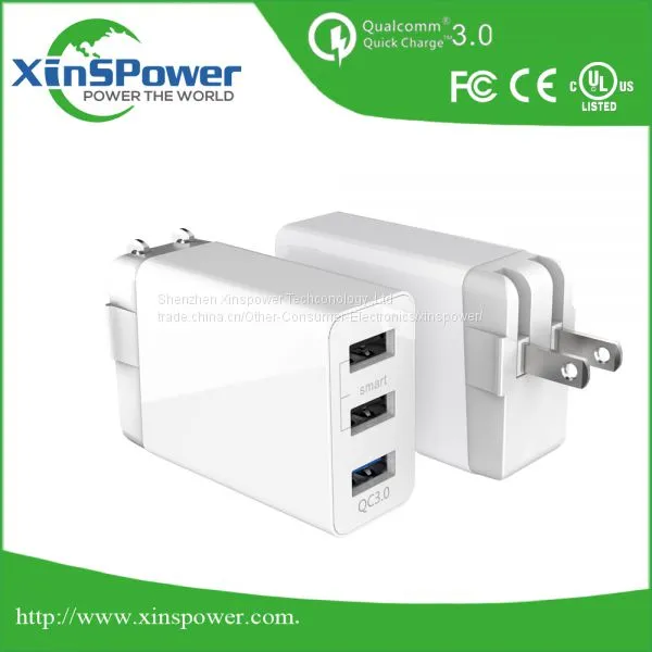 One Port US Plug 5V QC3.0 Wall USB Charger For Cell Phone photo-2