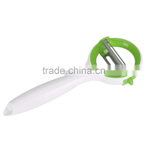 2 In 1 Citrus Carrot Orange Apple Potato Peeler Manual Fruit Magic Stainless Steel Vegetable Peeler photo-6