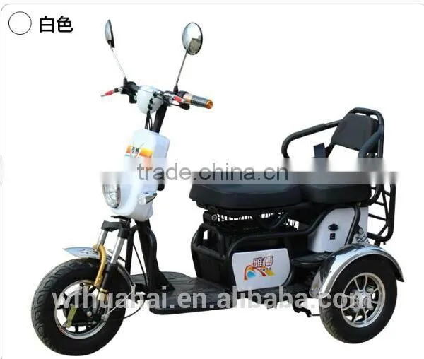 2016 Direct Factory Price 48v 650w 20ah Battery Electric Tricycle Adults photo-2