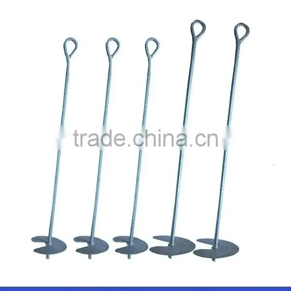 Hot Dipped Galvanized Ground Anchor Earth Screw Anchor Ground Anchor photo-2