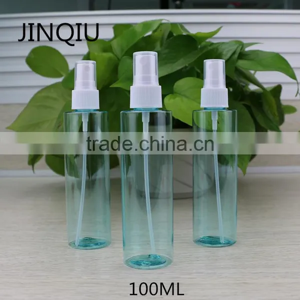 Factory Direct Sale 100ML Transparent PET Sprayer Bottle Fpr Comesticmade in China