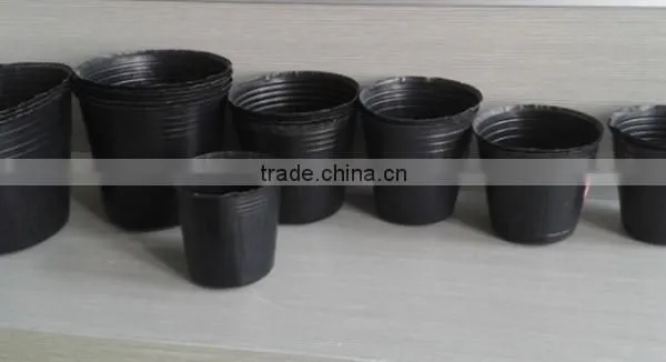 pe Black Plastic Garden Pot photo-3