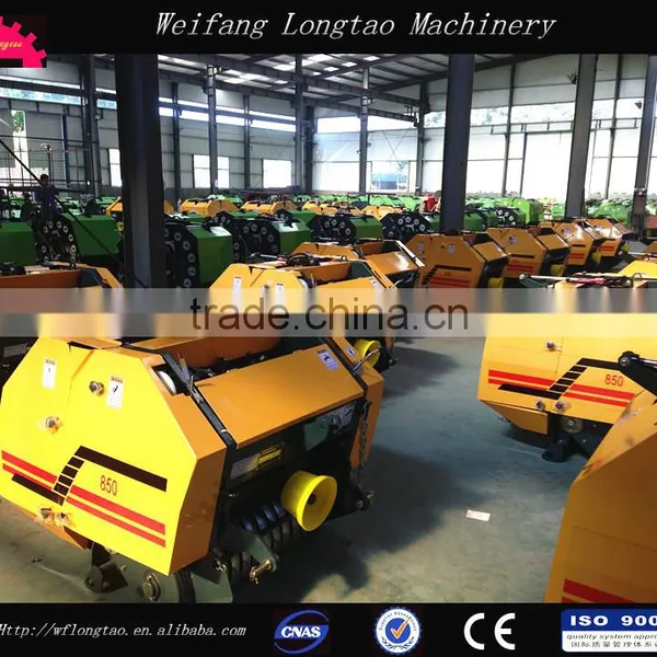 Within 2 Years Warranty Hay Grass Straw Silage Alfalfa Available Compress Baling Press Mini Round Hay Balers photo-4