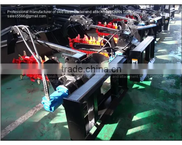 Skid Steer Loader Attachment Chain Trencher photo-4