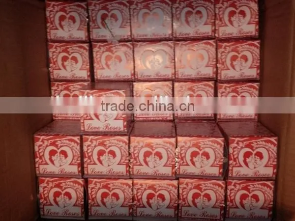 36pcs Tiny Silk Love Roses in 4" Glass Tubes photo-2