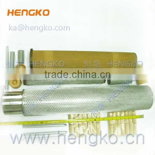 Sintered Multilayer Wire Mesh ss Brass Water Filter Cartridge photo-4