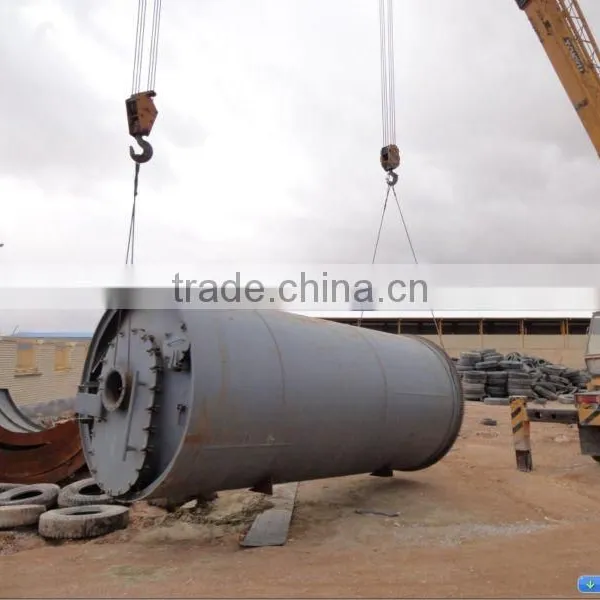 Environment Friendly 10tons Continuous Plastic Recycling Pyrolysis Plant photo-2