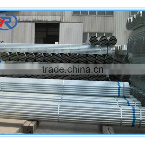 China Supplier Galvanized Welded Round Steel Pipe Water Pipes photo-5