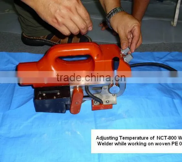 Plastic Welding Machine Geomembrane Welder Hot Wedge Welder NCT 800 photo-4