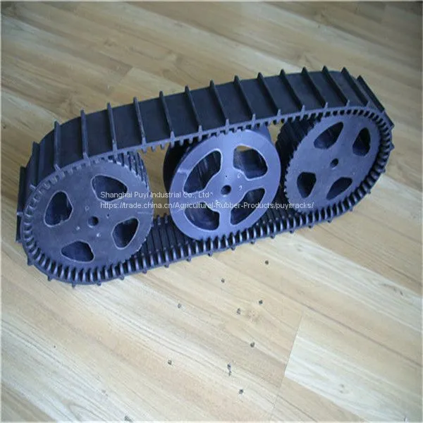 OEM Mini Rubber Tracks With Wheels (76*12.7*120)