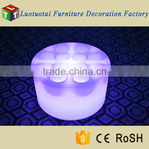 LED Bar Furniture Remote Control RGB Color Changing LED Wine Holder/LED Wine Tray photo-4