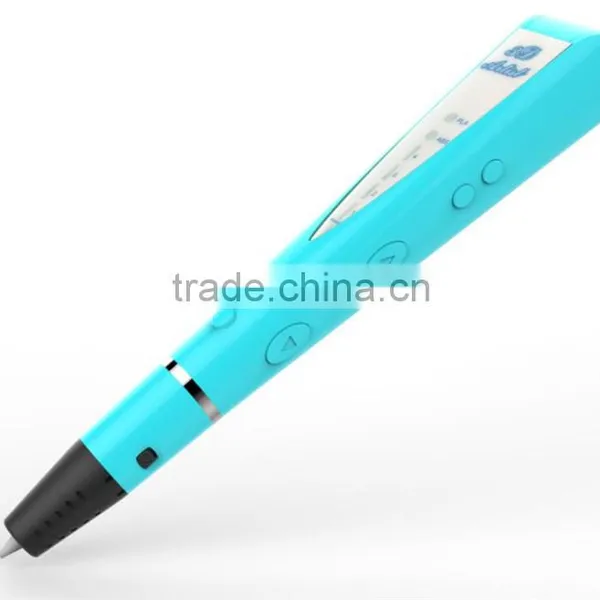 2016 New 3D Printer Pen With Led Screen With 3color Free Filament Wholesale Factory Shopping Online Kids 3D Pen photo-4