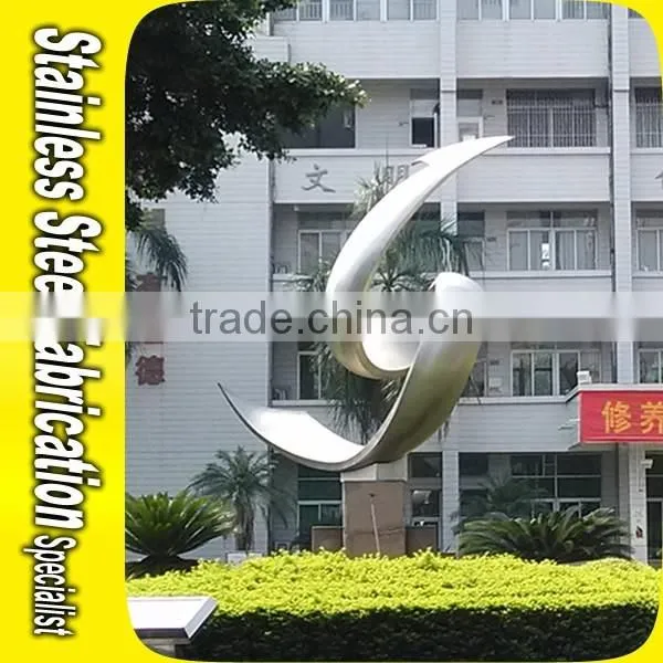 Stainless Steel Sculpture Metal Fish Sculpture Outdoor Sculpture photo-2