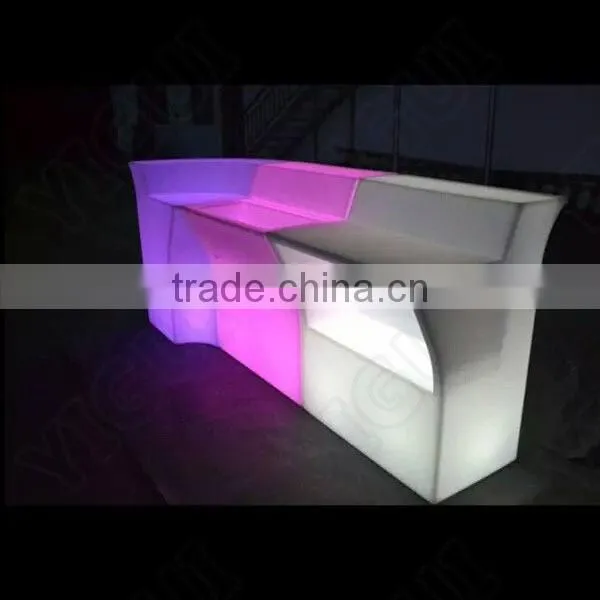 Cheaper Top Quality Led Table Furniture Colour Changing/bar Table for Sale Nightclub photo-6
