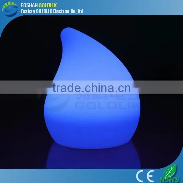 Restaurant Decoration Theme Style RGB Color Static or Changing Rechargeable LED Table Lamps photo-2