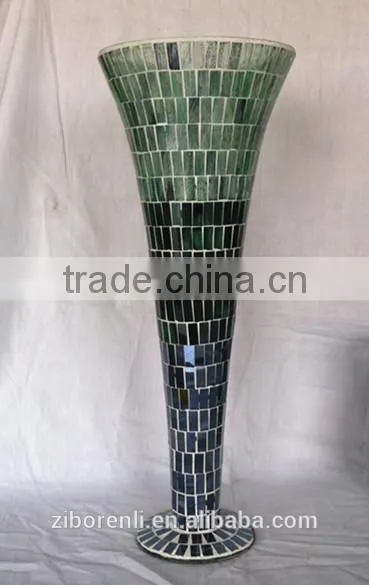 Home Mosaic Gorgeous Designs Decorative Glass Vases photo-4
