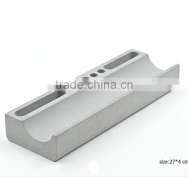 Multi-function Office Desktop Concrete Pen Holder , Phone Holder , Business Card Stand photo-6