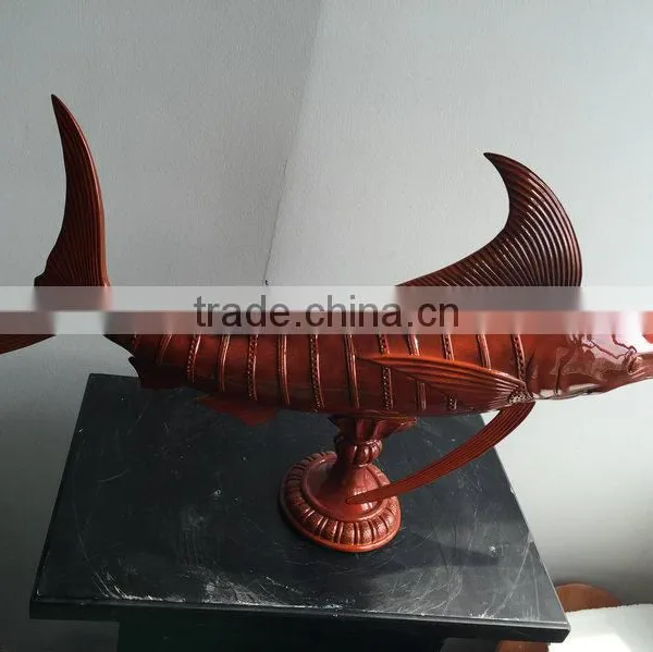 Resin Fish Figurine Statue photo-5