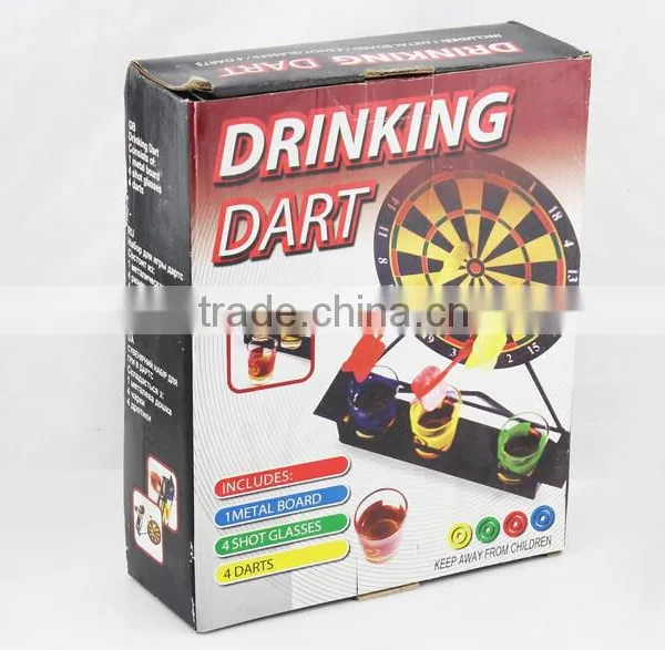Dart Shot Glass Drinking Game Set With Mini Metal Stand photo-6