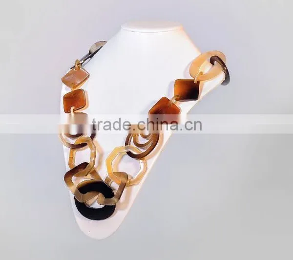 Best Selling of This Season!!! Buffalo Horn Necklace, Pure Horn Jewelry. photo-3
