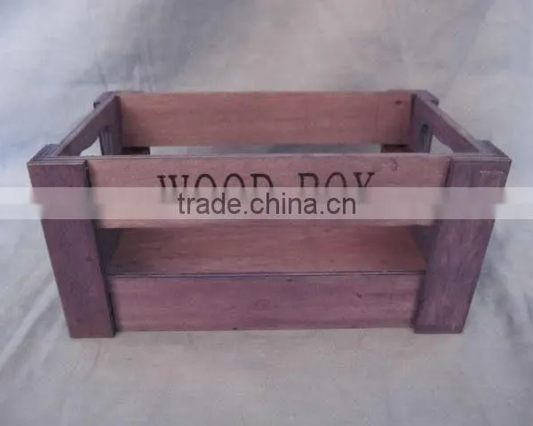 Eco-friendly Colorful Cheap Wooden Fruit Crate for Sale photo-5