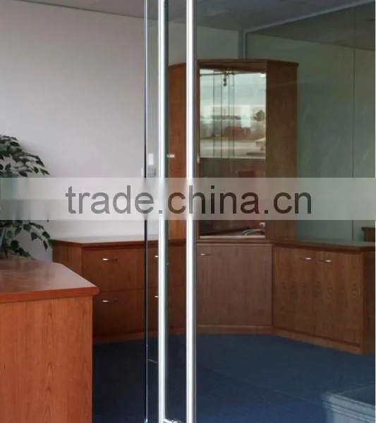 Stainless Steel Glass Door Pull Handle Art Deco Style Doors photo-3