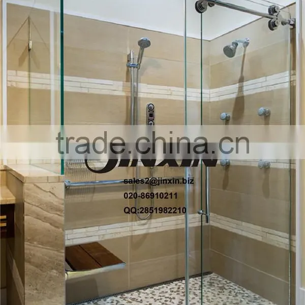 Guangzhou JINXIN 1200mm Sliding Glass Shower Doors With Toughened Safety Glass photo-5