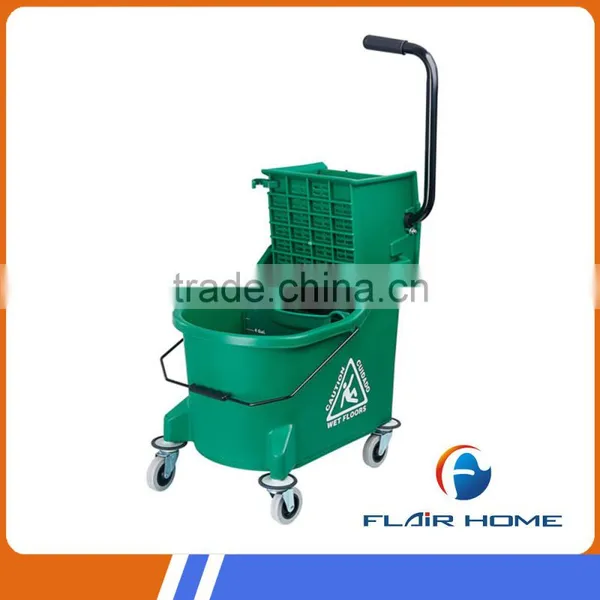 33L Hotel Heavy Duty Cleaning Wringer Mop Bucket photo-3