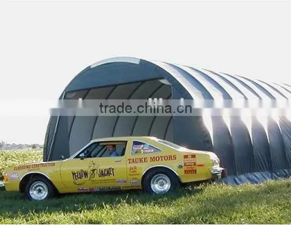 Arch Fabric Storage Shelter , Agricultural Warehouse Tent , Fabric Car Garage , Instarnt Car , Boat Shelter photo-2