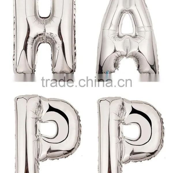 16 Inch Foil Letter Number Foil Balloons Birthday /Wedding Party Decorative Foil Balloons photo-5