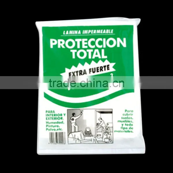 Clothmarble 3.6M X 3.6M Plastic Protective Hdpe Painting Table Drop Cloth photo-3