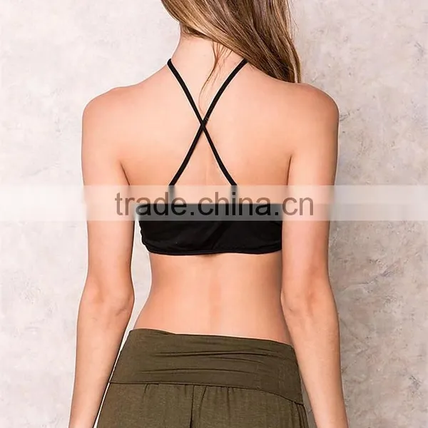 Lingerie Mature Women Sexy 2016 Black Strappy Lingerie Brfalette HSB3798 photo-4