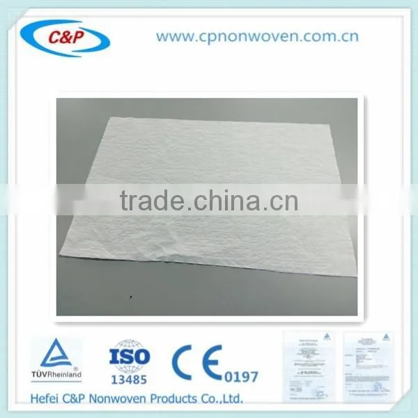 Scrim Reinforced Absorbent Paper for Disposable Surgical Hand Towel