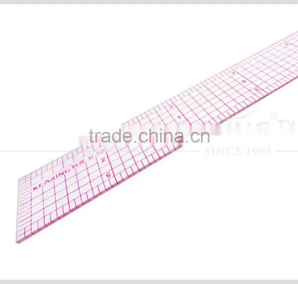 Good Sell Sandwich Line Printing Straight Flexible Garment Quiting Ruler for Quilting Clothes Pattern Making 1"*6" #B-50 photo-5
