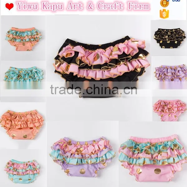 Baby Diaper Cover Underwear Cotton Panties Kid Ruffle Panties photo-5