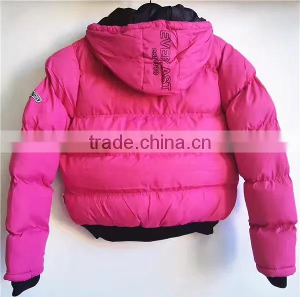 Cheap Girl Jacket Kids Winter Padded Jacket With Hood Stocklots photo-2
